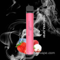 Vapor de vape desechable de 800puffs personalizado personalizado